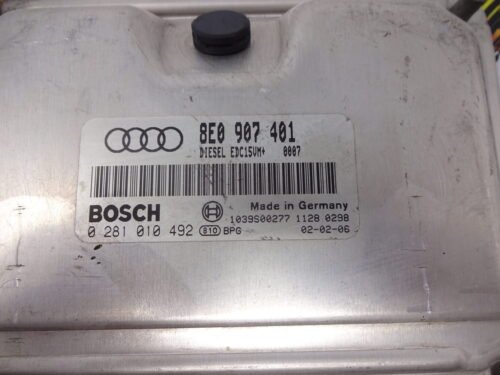 Centralita del motor  VW AUDI A4 0281010492 8E0907401