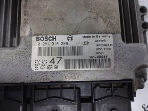 0281010390 9647785880 EDC16C3 Centralita del motor Citroen Peugeot 0281010390 9647785880 EDC16C3