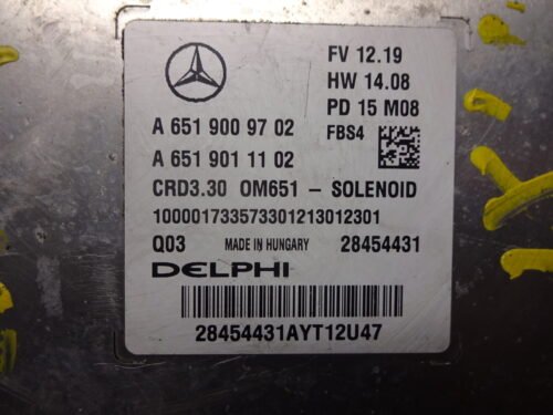 A6519009702 A6519011102 DELPI Centralita del motor Mercedes-Benz A6519009702 A6519011102 DELPI