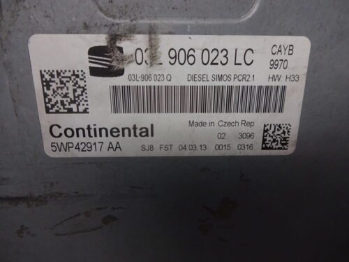 Centralita del motor SEAT IBIZA 03L906023LC 5WP41917AA 03L906023Q