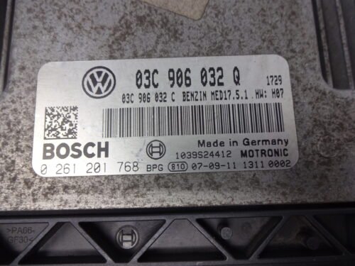 Centralita del motor VW Golf 0261201768 03C906032Q 03C906032C