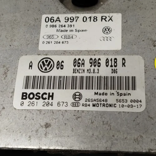 Centralita del motor VW Golf 0261204673 06A906018R 06A906018RX