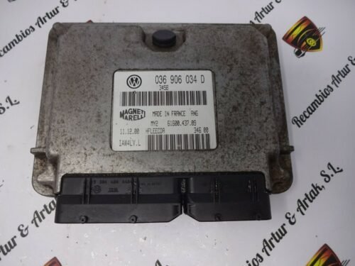 Centralita del motor Seat Ibiza 036906034D 61600.437.09 6160043709