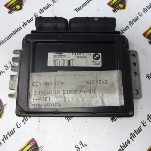 Centralita del motor BMW Mini Cooper S118012001N 12147527610-01 1214752761001