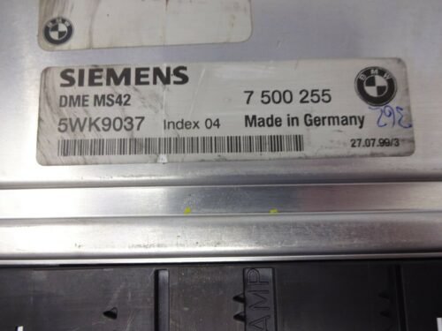 Centralita del motor BMW 5WK9037 7500255 DME MS42 7501826 7500255 1429764