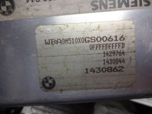 Centralita del motor BMW 5WK90329 1430844 DME MS42 1430862 1430844 1429764