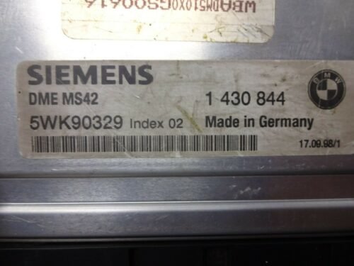 Centralita del motor BMW 5WK90329 1430844 DME MS42 1430862 1430844 1429764