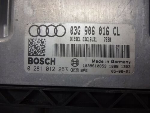 Centralita del motor AUDI A4 VW Polo 03G906016CL 03G 906 016 CL 0281012267