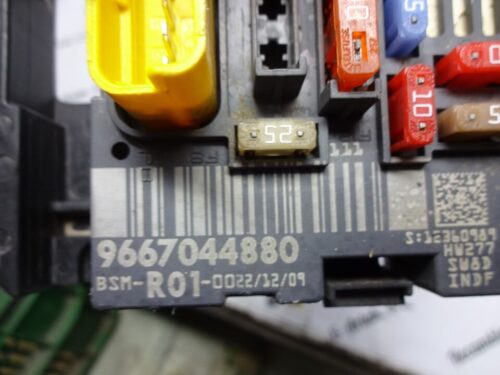 BSM Caja de fusibles Citroen C5 Peugeot 406 9667044880 BSM-R01-00