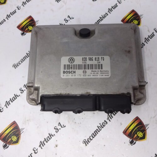 Centralita del motor VW Passat AUDI 0281010172 038906018FQ