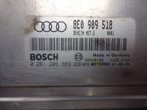 Centralita del motor  AUDI A4 0261206869 8E0909518 8EO909518