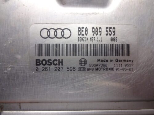 Centralita del motor AUDI A6 0261207596 8E0909559 8EO909559