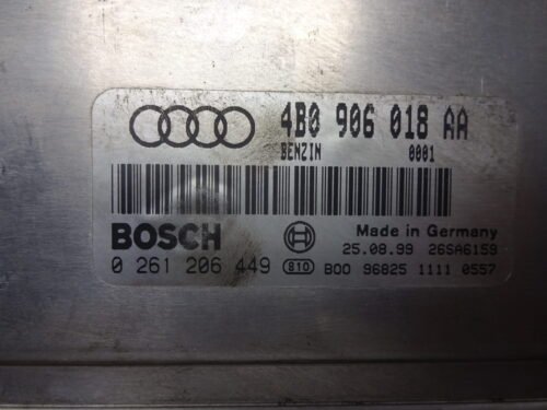Centralita del motor  VW Audi A6 4B0906018AA 0261206449 4BO906018AA