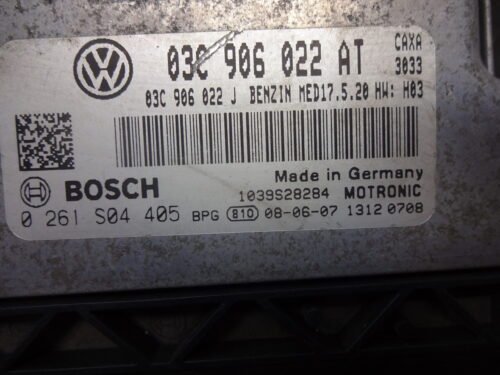 Centralita del motor  VW  GOLF PLUS 03C906022AT 0261S04405 03C906022J