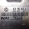 Centralita del motor VW Sharan 038906019J 0281010216