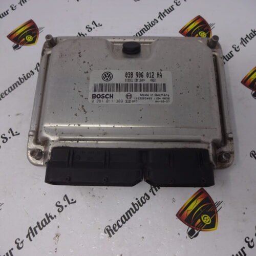 Centralita del motor  VW SKODA Octavia 038906012HA 0281011309