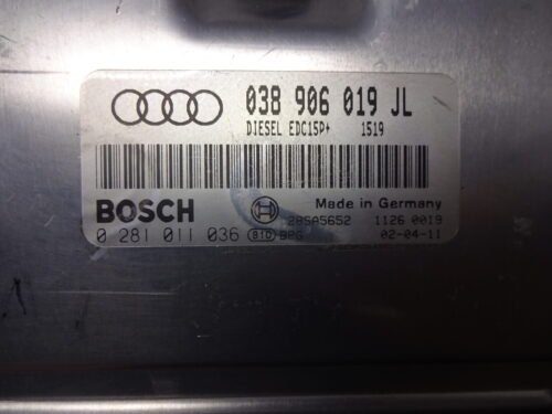 038906019JL 0281011036 Centralita del motor AUDI A4 038906019JL 0281011036