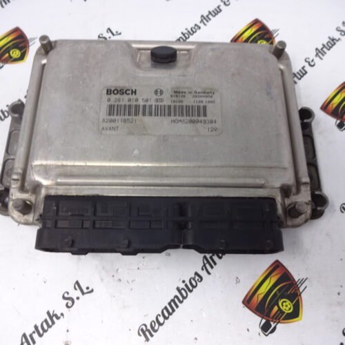 Centralita del motor RENAULT 0281010501 8200118521 HOM8200049304