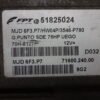 Centralita del motor FIAT GRANDE PUNTO 51825024 MJD6F3P7 7160024000