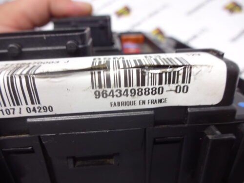 BSM Caja de fusibles Citroen Peugeot T118470003J 9643498880-00