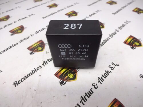 443959257B SHO 898540 443 959 257 B Rele Audi 100 200 80 Nr. 287 443959257B SHO 898540 443 959 257 B