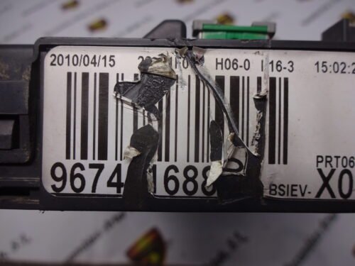 BSI Caja de fusibles Citroen Peugeot 9674016880 BSIEV-X02-00