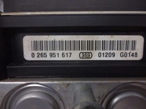 ABS Hyundai I30 0265251576 589202R500 58920-2R500  0265951617