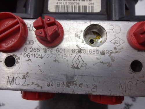 ABS Renault Megane 0265234601  8200685699  0265950728