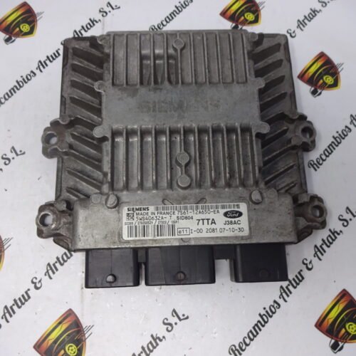 Centralita del motor FORD FIESTA 7S6112A650EA 7S61-12A650-EA 5WS40632AT
