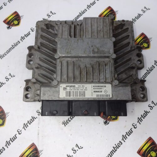 Centralita del motor  RENAULT MEGANE 8200659536 820059611 S122326110A