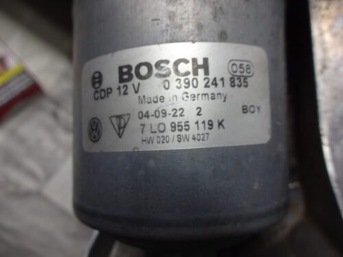 Motor limpiaparabrisas VW Touareg Porsche 0390241835 7L0955119K 3397020676 7L0955023P