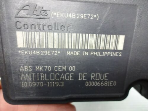 ABS Citroen C3 MK70 CEM 00 9653524680 10097011193 10020700374 00006681E0