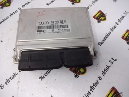 0261208228 8E0909518AL 8EO909518AL Centralita del motor AUDI A4 0261208228 8E0909518AL 8EO909518AL