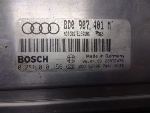 0281010156 8D0907401M 8DO907401M Centralita del motor AUDI A4 0281010156 8D0907401M 8DO907401M
