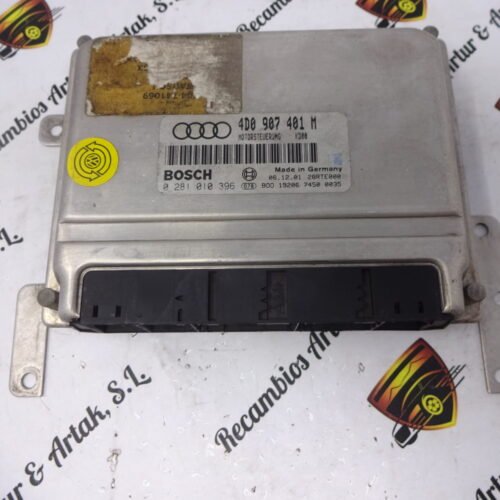 Centralita del motor Audi A8 4D0907401M 0281010396 4DO907401M