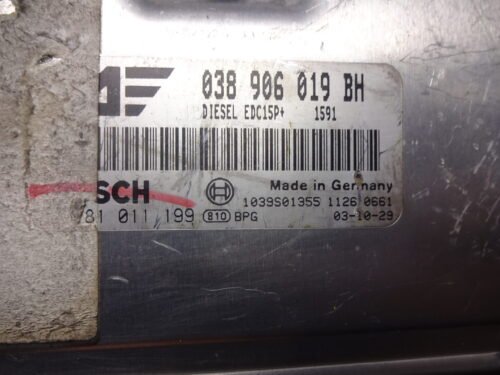 Centralita del motor VW Sharan Seat Alhambra 0281011199 038906019BH