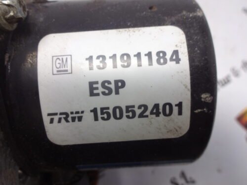 ABS OPEL SAAB 13191184 ESP 54084735D 15114101F 15052401
