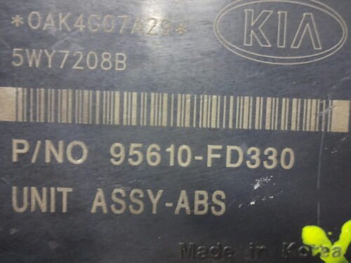 ABS Kia Rio 58970FD100 58970-FD100 95610FD330 BH60103900 5WY7208B