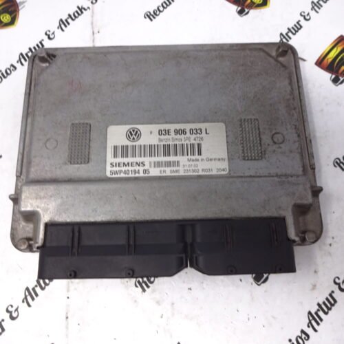 Centralita del motor VW POLO 03E906033L 5WP4019405 5WP40194 05