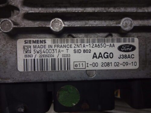 Centralita del motor FORD 5WS40031AT 2N1A12A650AA 5WS40031A-T SID802