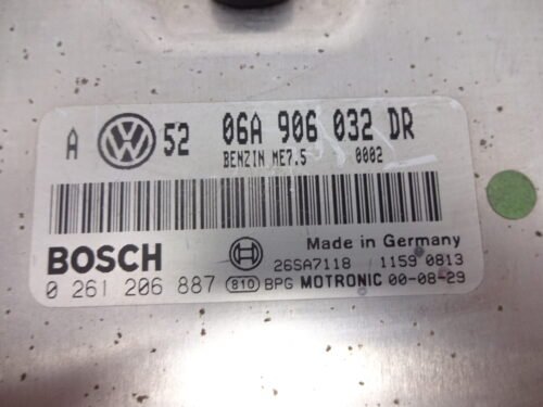 Centralita del motor VW Golf Audi Seat Skoda 06A906032DR 0261206887
