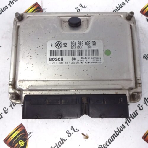 Centralita del motor VW Golf Audi Seat Skoda 06A906032DR 0261206887