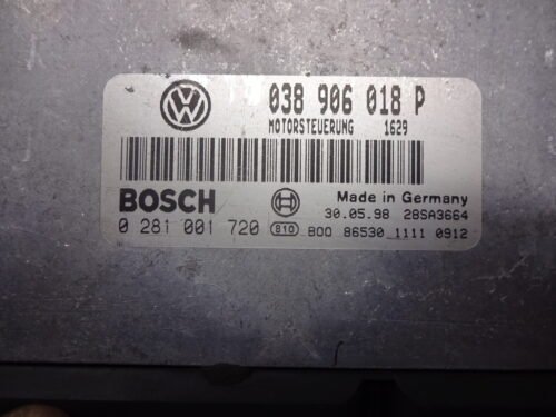 Centralita del motor VW PASSAT BERLINA 038906018P 0281001720