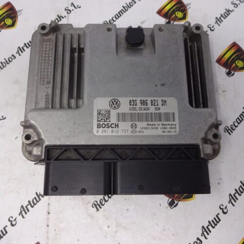 Centralita del motor Volkswagen Touran 0281012737 03G906021DM
