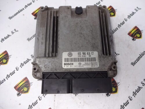 Centralita del motor VW Golf 03G906016ET 0281011843