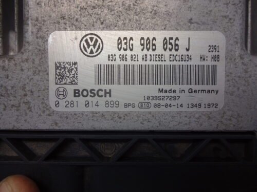 Centralita del motor VW Golf 0281014899 03G906056J 03G906021AB