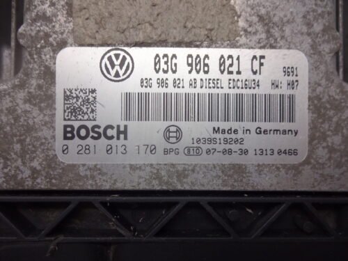 Centralita del motor VW EOS 0281013170 03G906021CF 03G906021SB