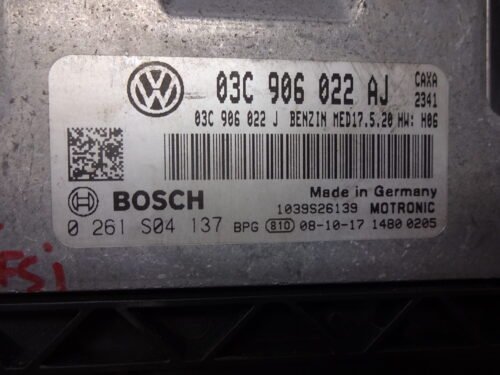 Centralita del motor VW Passat 03C906022AJ 0261S04137