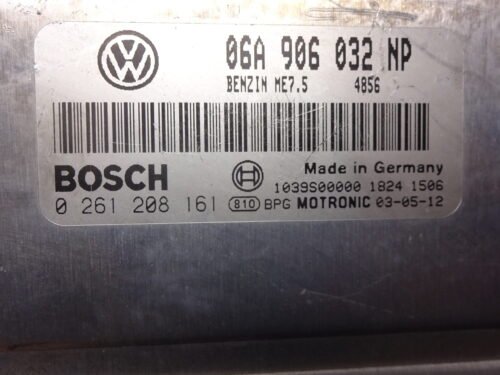 Centralita del motor  VW Audi 0261208161 06A906032NP