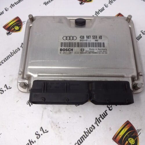 Centralita del motor  Audi A8 4D0907559AB 0261207632